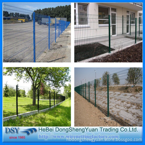 Manufacturer supply hot dip welded wire mesh fence